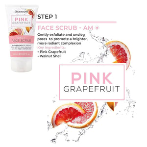 CREIGHTONS Pink Grapefruit Daily Face Scrub 150ml•