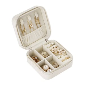 Jewelry Storage Box - Chalk White