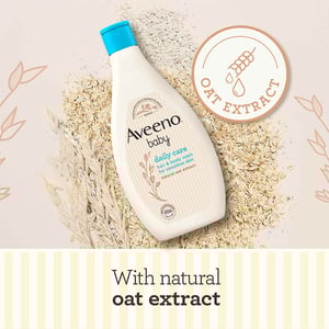 Aveeno Daily Care Baby Hair & Body Wash For Sensitive Skin 250ml •