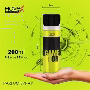 Havex Game On Perfumed Deodorant Body Spray 200ml  •
