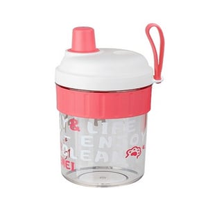 Tedemei Baby Water Bottle With Straw 600ml - Pink