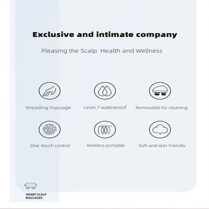 Smart Scalp Massager - Red