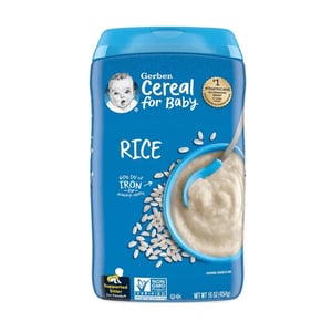 Gerber Rice Cereal (6+months) 454gm•
