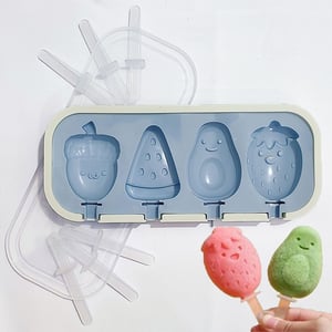 Fruit Shaped Ice Cream Mold - Baby Blue