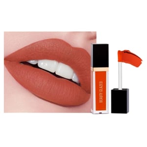 Beauty Glazed Matte Liquid Lipstick - 119 Tangerine Red