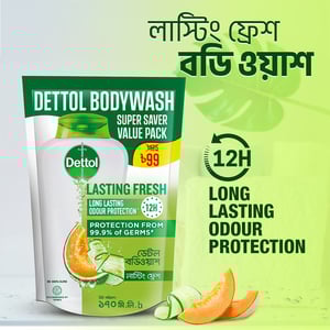 Dettol Lasting Fresh Bodywash Refill Pack 170ml