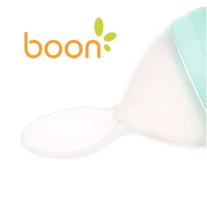 Boon Squirt Silicone Baby Food Dispensing Spoon 89ml - Mint