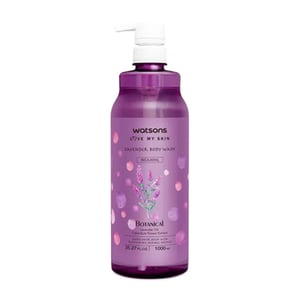 Watsons Love My Skin Botanical Relaxing Lavender Body Wash 1000ml  •