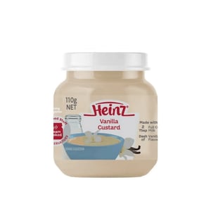 Heinz Vanilla Custard (6+ Months) 110g•
