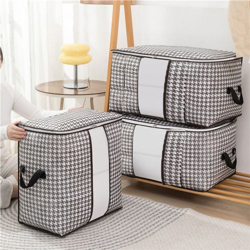 Premium Quality Printed Quilt Cloth Storage Bag
