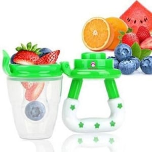 Baby Fruit & Vegetable Food Mesh Feeder - Green