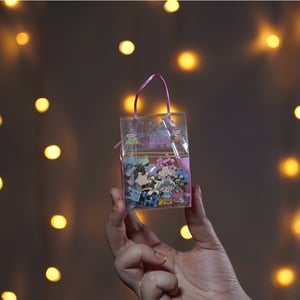 Girls 50 Pcs Mini Hair Clip With Box - Crown