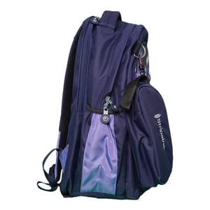 Stripelnc Exclusive School Backpack - Purple Blossom