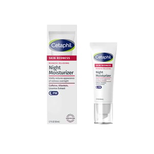 Cetaphil Redness Relieving Night Moisturizer Cream 50ml •