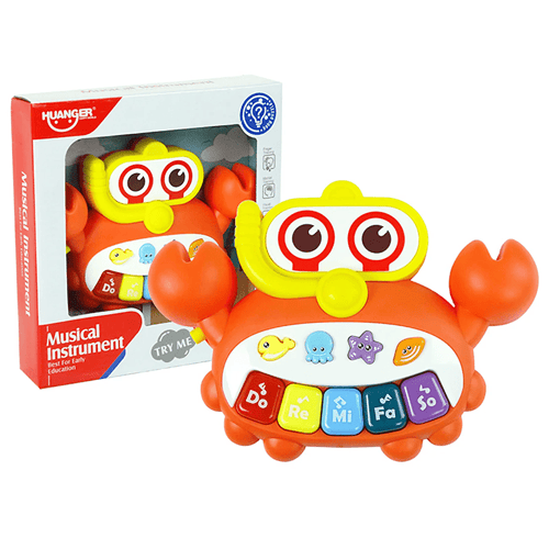 Huanger Musical Instrument For Early Education (18m+) - Crab