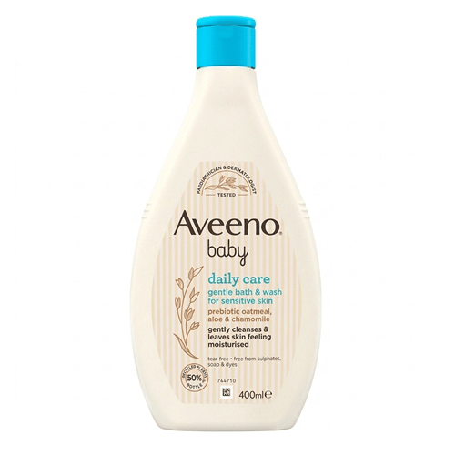 Aveeno Baby Daily Care Gentle Bath & Wash for Sensitive Skin 400ml