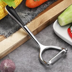 Stainless Steel Fruit & Vegetable Peeler - Silver