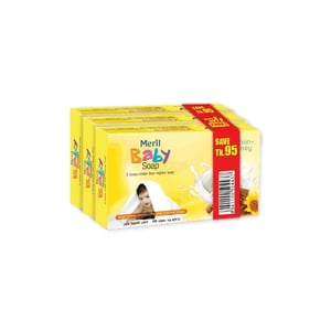 Meril Baby Soap 75g (buy 2 get 1 free)