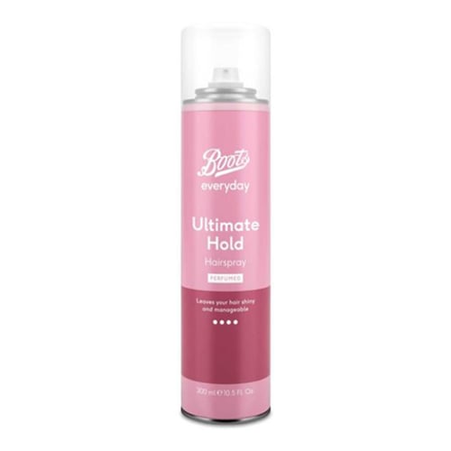 Boots Everyday Ultimate Hold Hair Spray Perfumed 300ml •