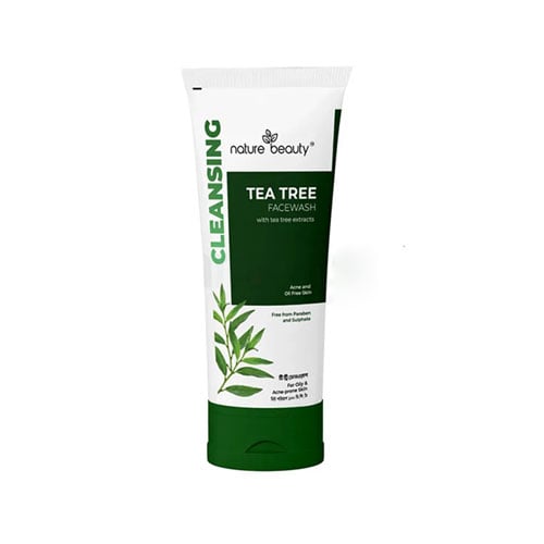 Nature Beauty Cleansing Tea Tree Facewash 100ml