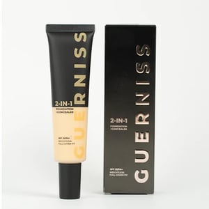 Guerniss Weightless Full Cover Fit 2 in 1 Foundation + Concealer 30ml - 104