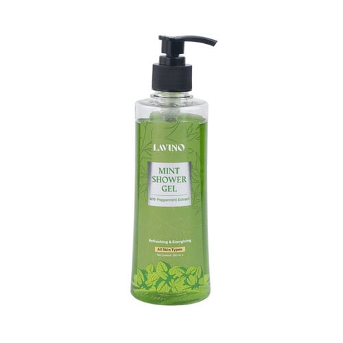 Lavino Refreshing And Energizing Mint Shower Gel With Peppermint Extract 330ml