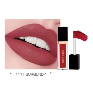 Beauty Glazed Matte Liquid Lipstick - 117 Burgundy