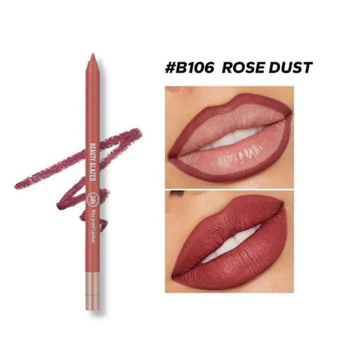 Beauty Glazed Waterproof & Long Lasting Lip Liner 0.6g - Rose Dust (B106)