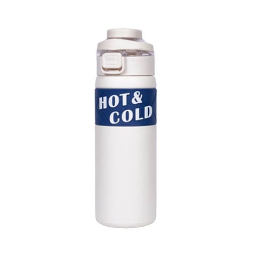 Hot and Cold Flask 680ml - White •