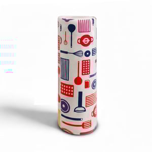 Microfiber Multi-Purpose 20pcs Cloth Roll - Reddish Utensil