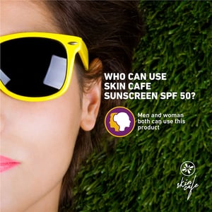 Skin Cafe Lightweight And Non-Greasy Sunscreen 60g - SPF 50 PA+++