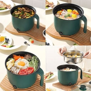 Electric Rice Cooker 18cm - Green