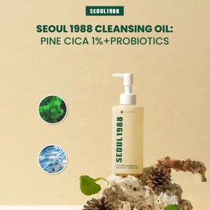 K-SECRET Seoul 1988 Cleansing oil Pine CIca 1% + Probiotic 200ml•