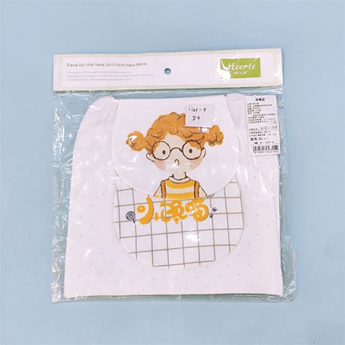 Cotton Wool Sweat Medium Towel - Cartoon Girl