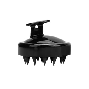 Sweet Beauty Silicone Hair Scalp Massage Brush - Black