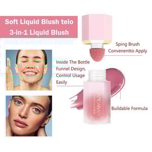 Handaiyan Mousse Liquid Blush 3ml - 01 Love Cake