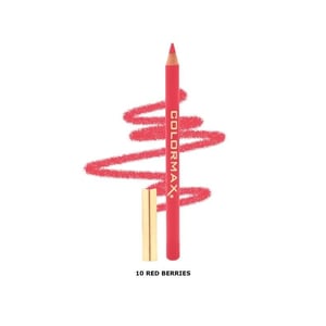 Colormax Satin Glide Lip Liner Pencil 1.14g - 10 Red Berries