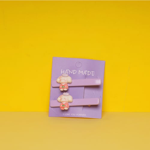 Baby Hair Clip - Purple Cinnamoroll