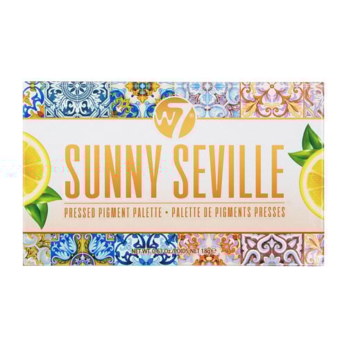 W7 Sunny Seville Pressed Pigment Palette