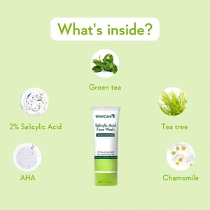 WishCare Salicylic Face Wash 100ml  •