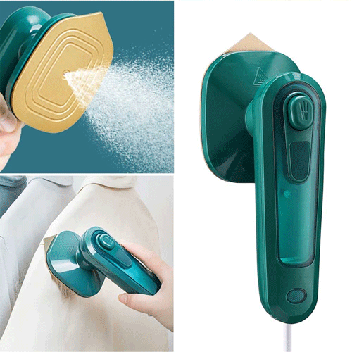 Portable Mini Dry Iron With Spray