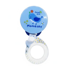 Momeasy Soother Teether Ribbon Clip - Blue