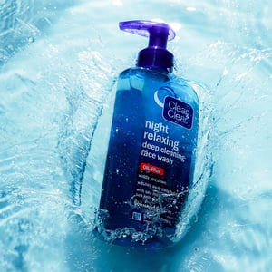 Clean & Clear Night Relaxing Deep Cleansing Face Wash 240ml•