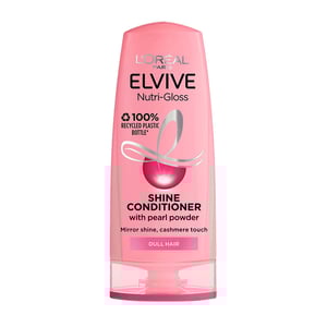 L'Oreal Paris Elvive Nutri-Gloss Shine Conditioner With Pearl Powder For Dull Hair 200ml