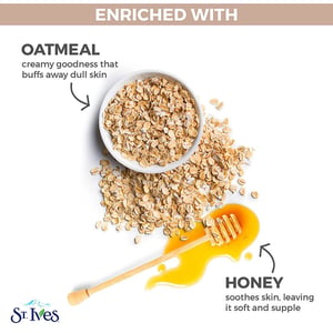 St. Ives Gentle Smoothing Oatmeal Scrub & Mask 150ml•