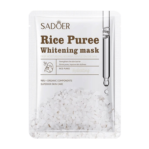 Sadoer Rice Puree Whitening Facial Mask 25g