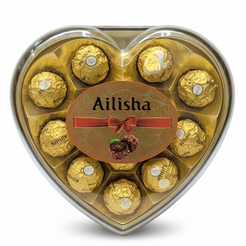 Ailisha Chocolate Truffles Box 12pcs •