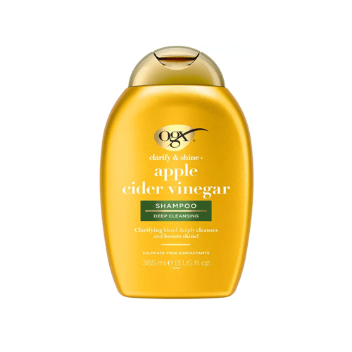 OGX Clarify & Shine + Apple Cider Vinegar Shampoo 385ml •