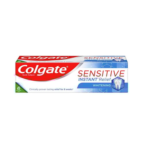 Colgate Sensitive Instant Relief Whitening Toothpaste 75ml