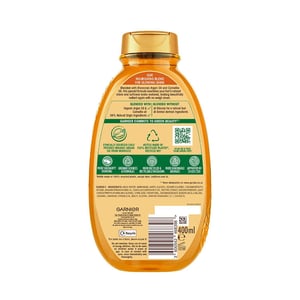 Garnier Ultimate Blends Marvellous Oils Argan & Camellia Nourishing Shampoo For Dry, Dull Hair 400ml •